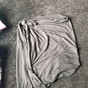 Black bathing suit cover